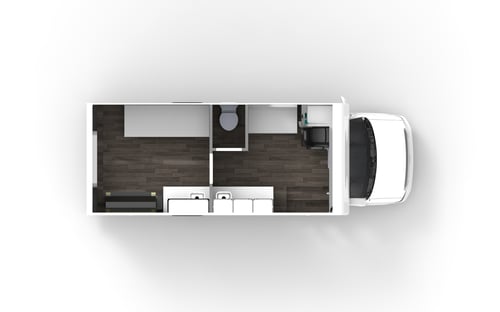 Small Transit Bus TOP VIEW .46-1