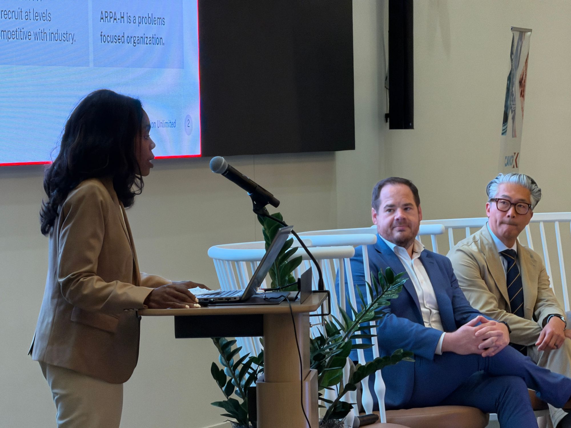 The Mission Mobile Medical team on the CancerX panel